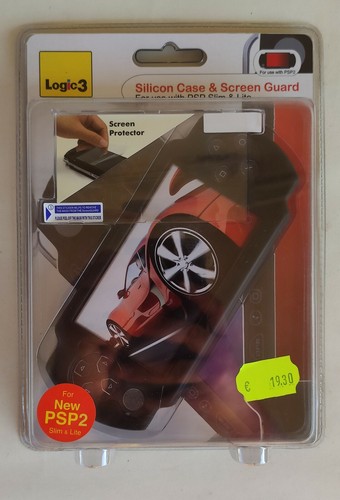 Silicon case screen guard psp - case,